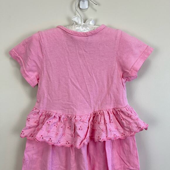 Vintage Wee Boxers Pink Ruffle Jumpsuit 24 Months USA - Picture 10 of 11